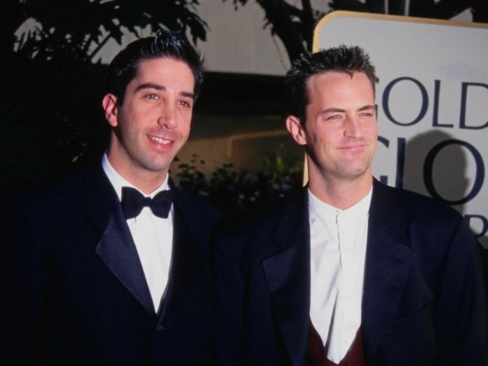 David Schwimmer and Matthew Perry