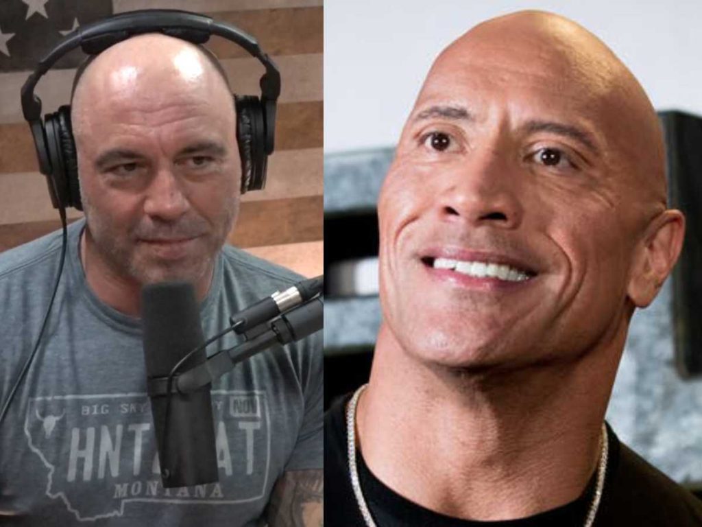 Dwayne Johnson and Joe Rogan