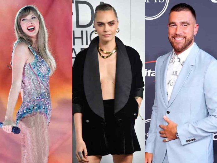 Cara Delevingne is rooting for Taylor Swift as she is in a happy relationship with Travis Kelce