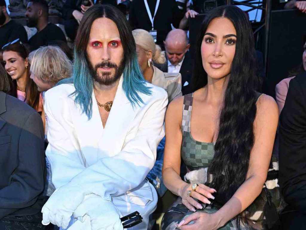  Jared Leto and  Kim Kardashians