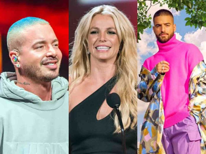 Britney Spears may collaborate with J Balvin and Maluma as the former is up to record music with her