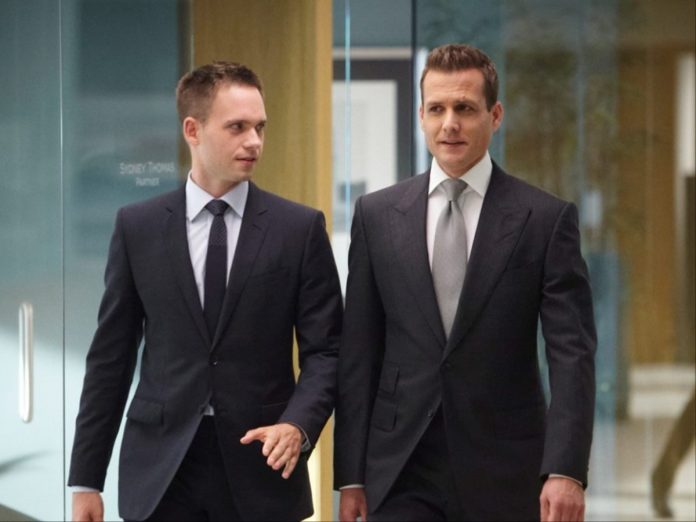 Mike Ross and Harvey Specter in a still from 'Suits'