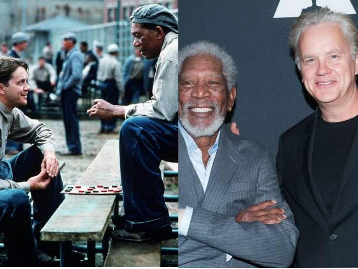 Morgan Freeman and Tim Robbins in 'Shawshank Redemption'