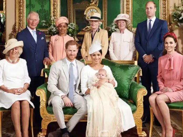 Royal family portrait
