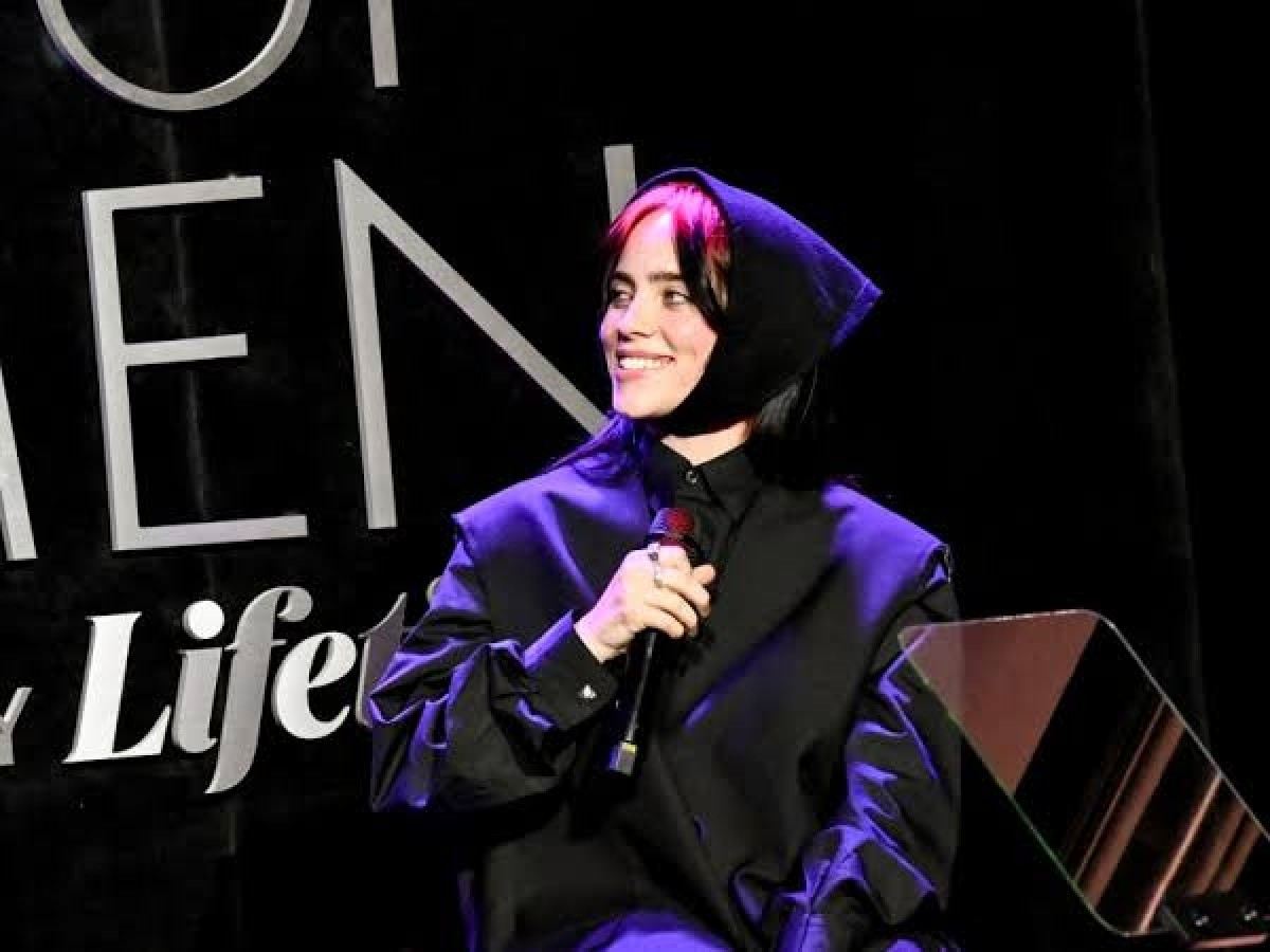 Billie Eilish throws shade at Variety for outing her