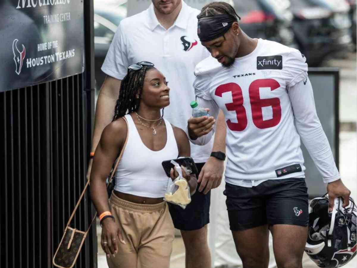 Simone Biles Cheers On For Husband Jonathan Owens At Packers Game Firstcuriosity 9454