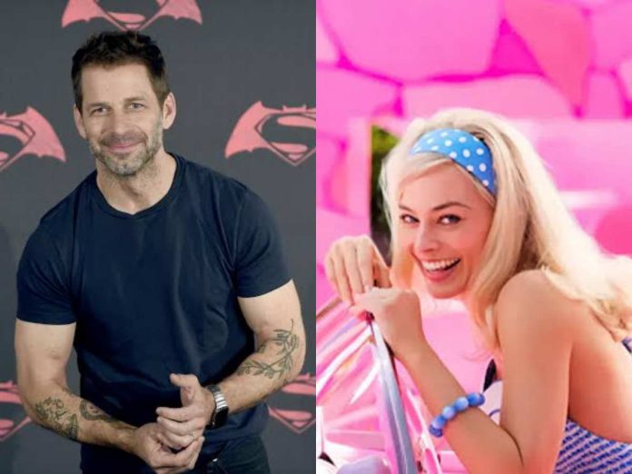 Zack Snyder reacts to the 'Justice League' joke in 'Barbie'
