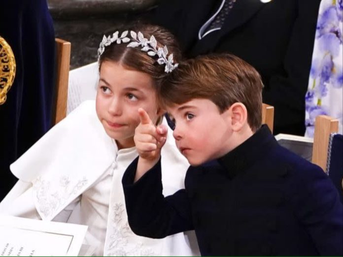 Princess Charlotte and Prince Louis