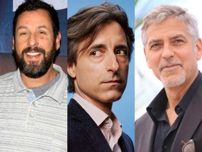 Adam Sandler and George Clooney will be working together for the first time in the Noah Bambauch movie.