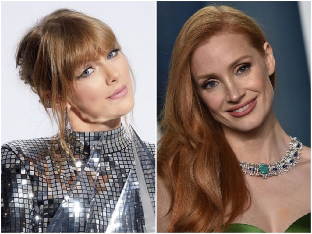 Taylor Swift and Jessica Chastain met at Met Gala in 2011.