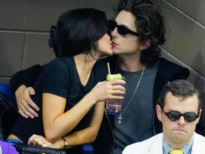 Timothée Chalamet and Kendall Jenner at Beyonce concert (Image: Getty)
