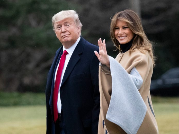 Donald Trump and Melania Trump (Image: Associated Press)
