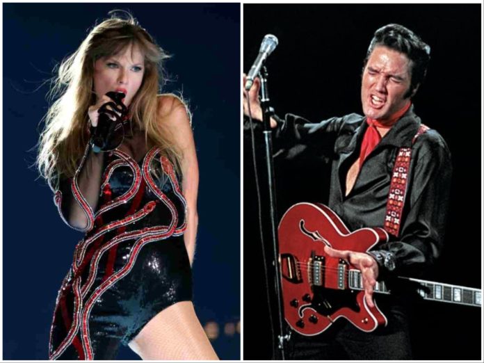 Taylor Swift and Elvis Presley