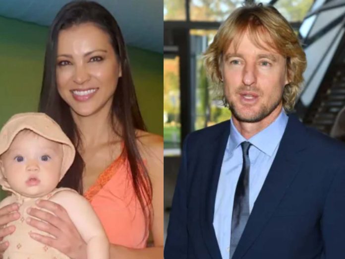 Owen Wilson and his ex-girlfriend with Lyla (Image: Getty)