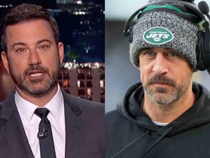 Jimmy Kimmel wants Aaron Rodgers to wizen up and stop making baseless accusations