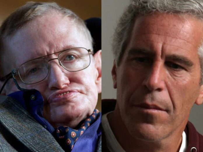 Stephen Hawking is one many famous people whose name shows up in relation to Jeffrey Epstein