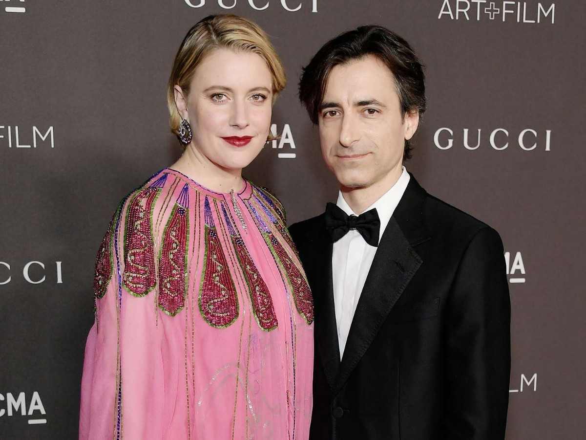 Director Greta Gerwig and Husband Noah Baumcach