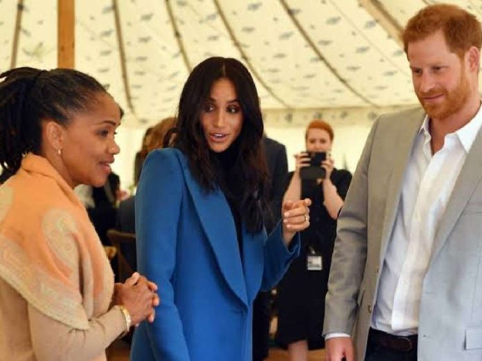 Doria Ragland has moved in with Prince Harry and Meghan Markle to help them through tougher times