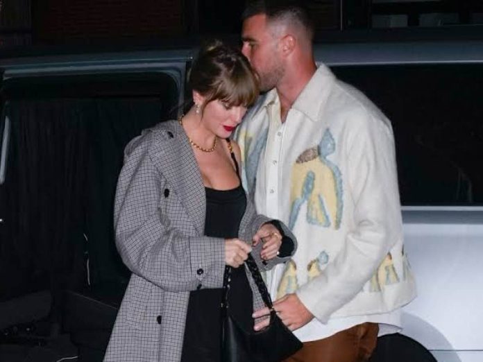 Taylor Swift and Travis Kelce (Image: Getty)