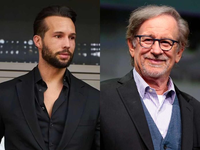 Tristan Tate and Steven Spielberg