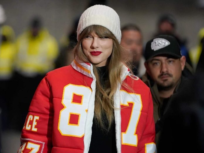 Taylor Swift at the Chiefs game