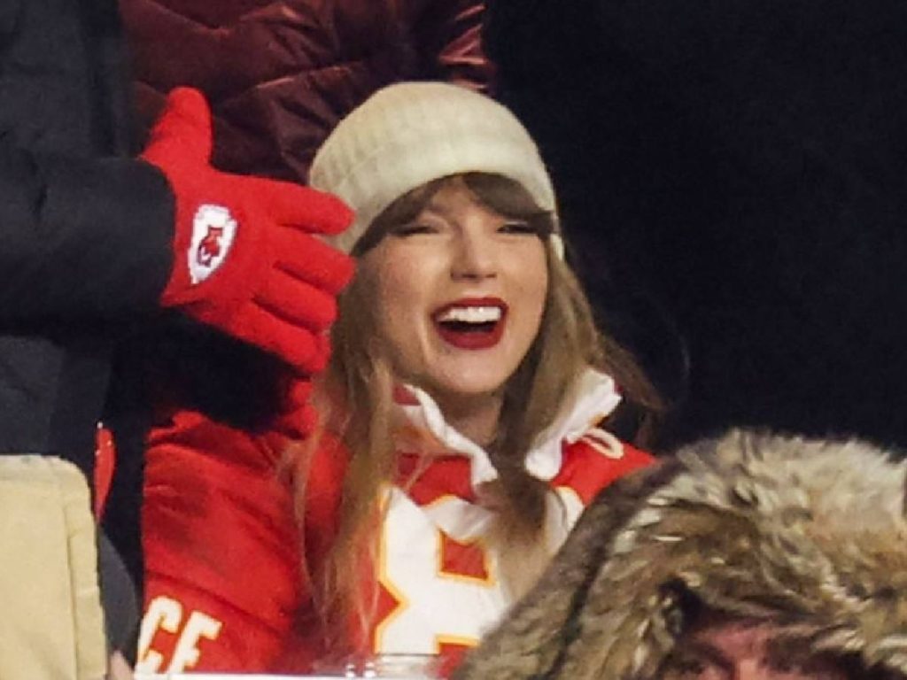Taylor Swift at Chiefs game