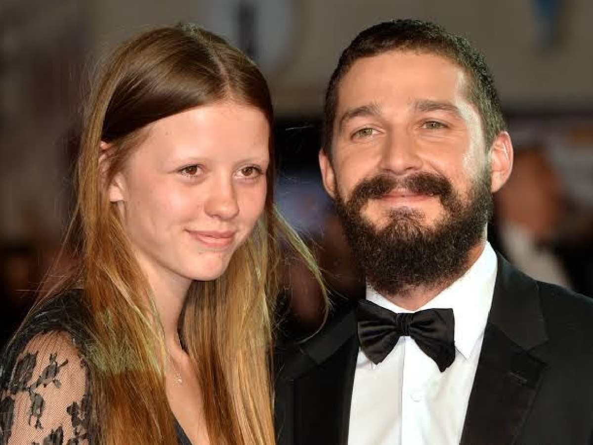 Shia LaBeouf thanked Mia Goth for creating hope in his life