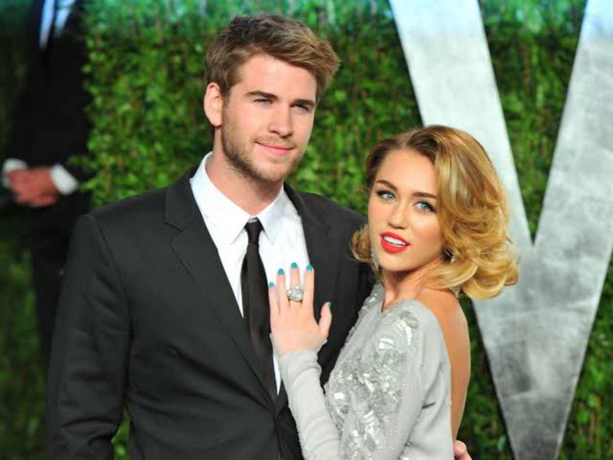 Liam Hemsworth had an on-and-off relationship with Miley Cyrus