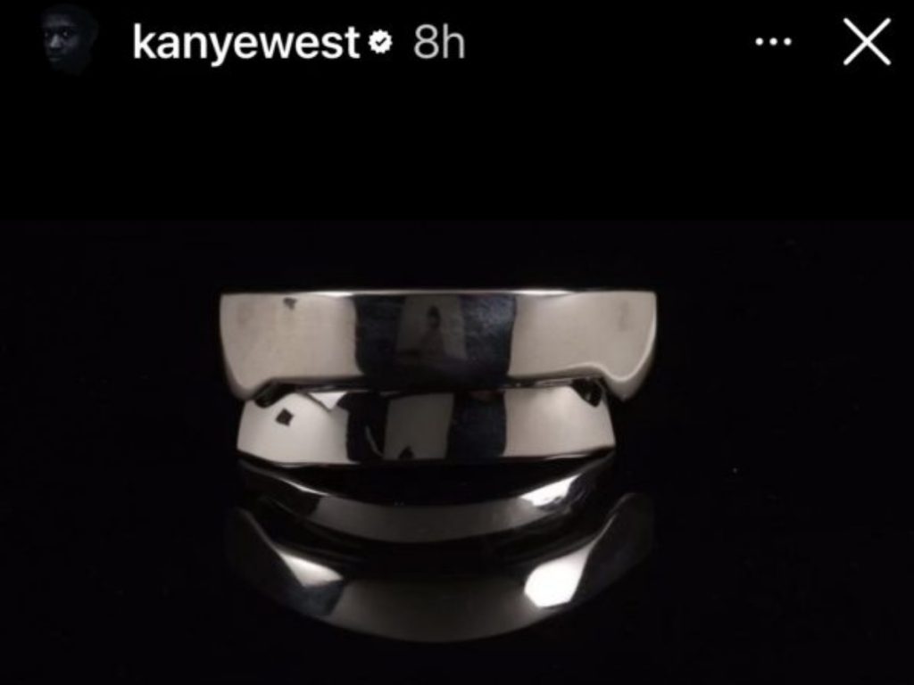 Kanye West through Instagram Story