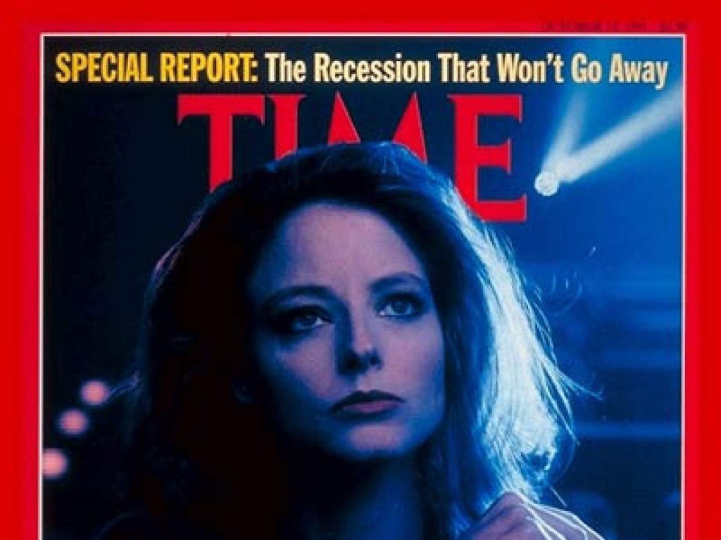 Jodie Foster on the cover of Time Magazine