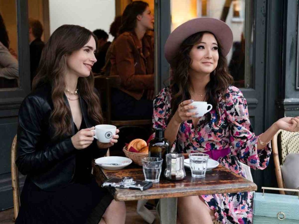 A still from ‘Emily In Paris’