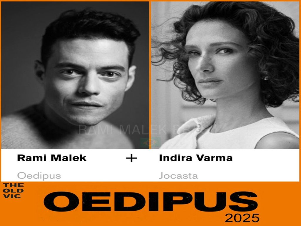 Rami Malek and Indira Verma