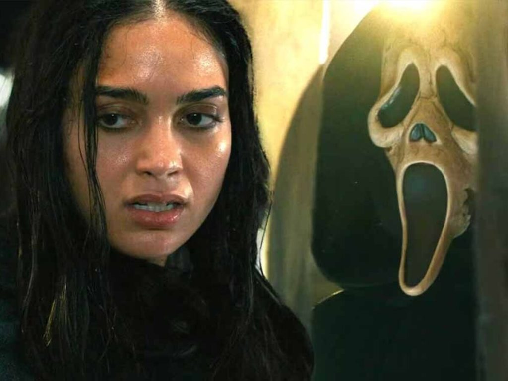 Melissa Barrera in the Scream movie