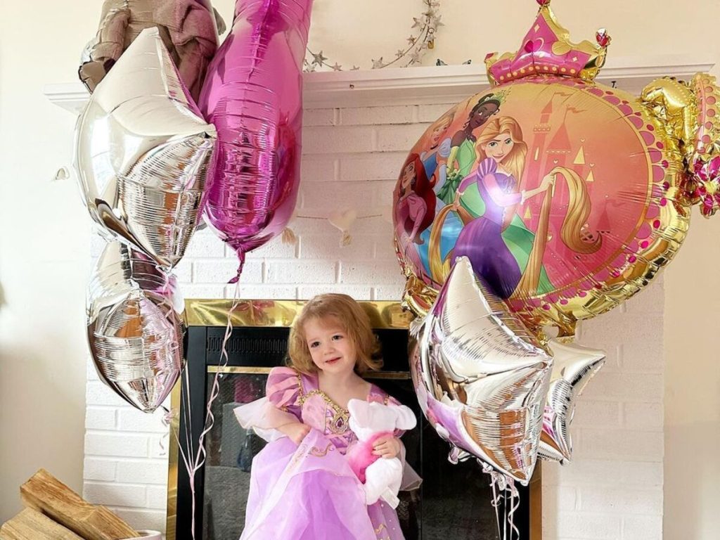 Hallie James Kyed on her 2nd birthday