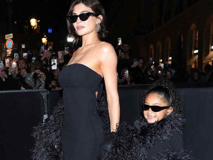 Kylie Jenner And Stormi Webster Grace Paris Fashion Week Hand In Hand