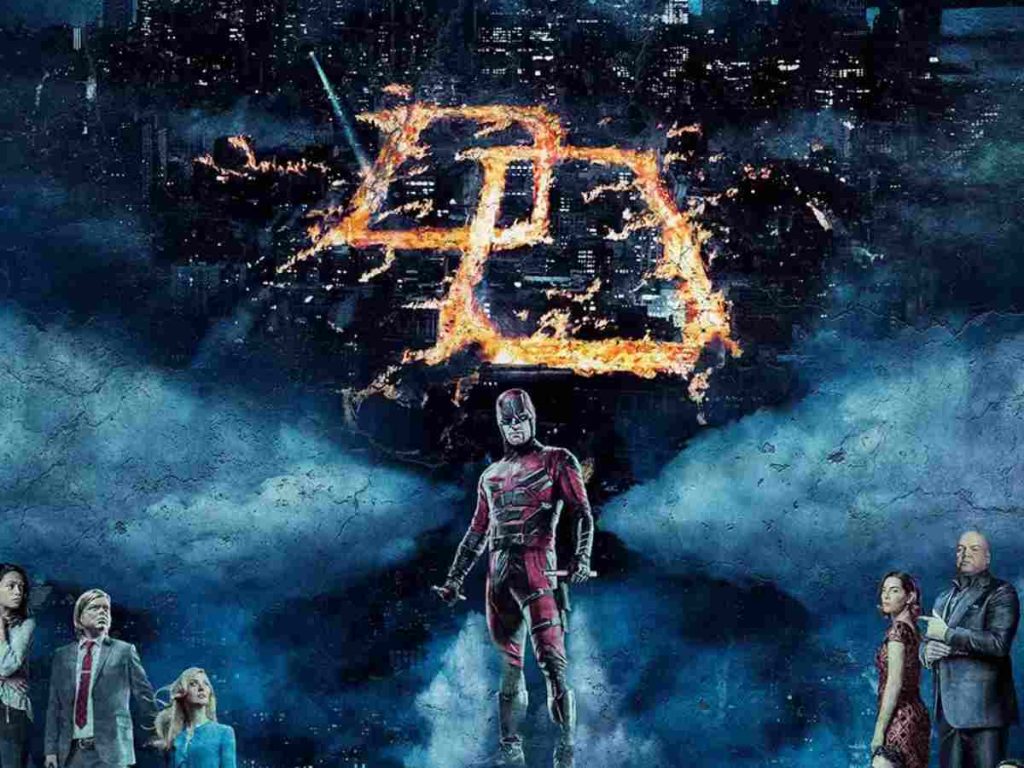 Official poster of Daredevil: Born Again