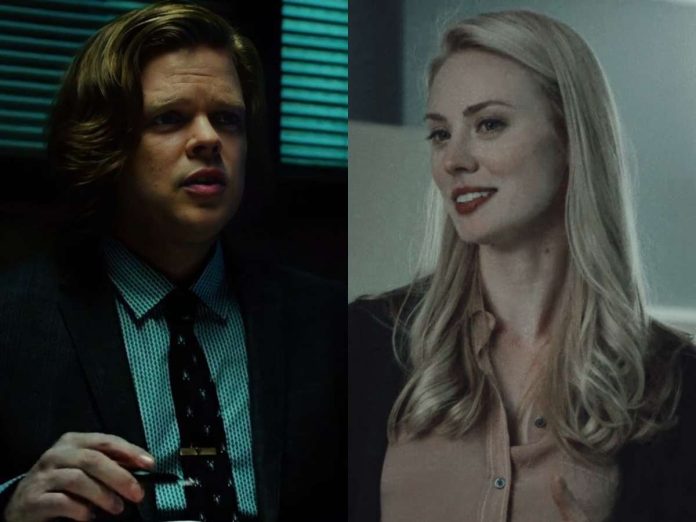 Elden Henson as Foggy Nelson (L) Deborah Ann Woll as Karen Page (R)