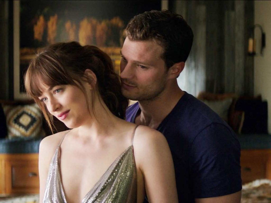 A still from movie 'Fifty Shades Of Grey'