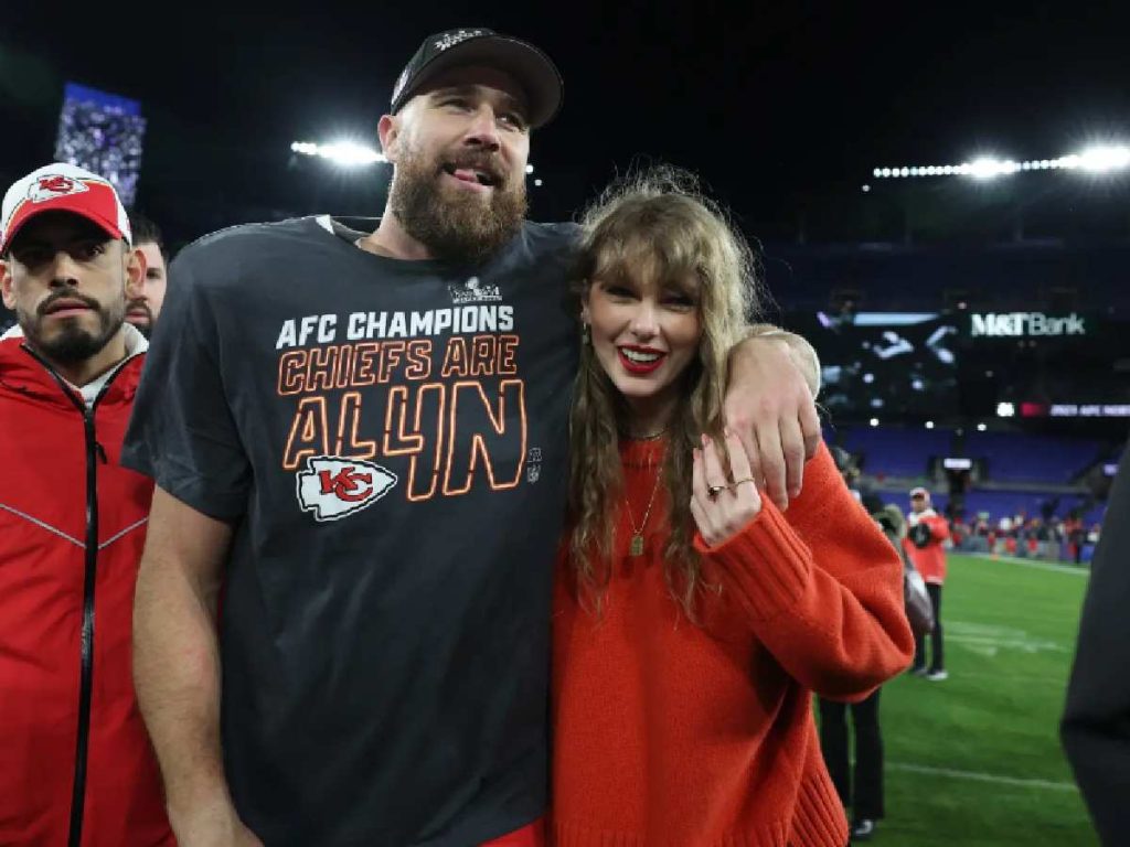 Travis Kelce talks about maintaining private life with Taylor Swift as a public figure on The Pat McAfee Show