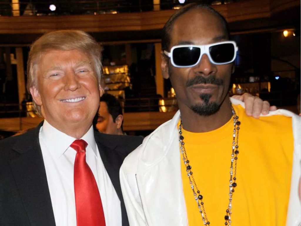 Snoop Dogg and Donald Trump (Image: Getty)