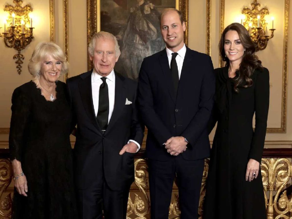 The royal family members (Image: Getty)