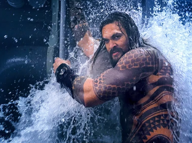 Jason Momoa in Aquaman (Image: Getty)