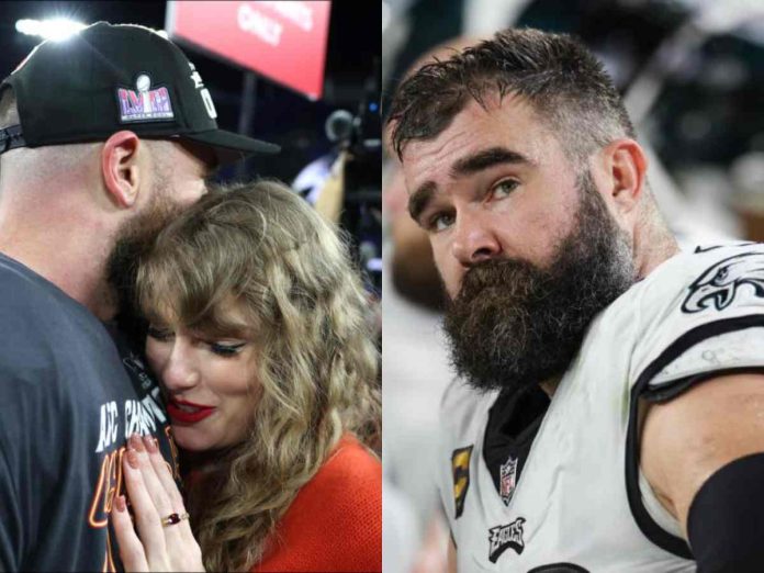 Jason Kelce On NFL showing Taylor Swift during the games