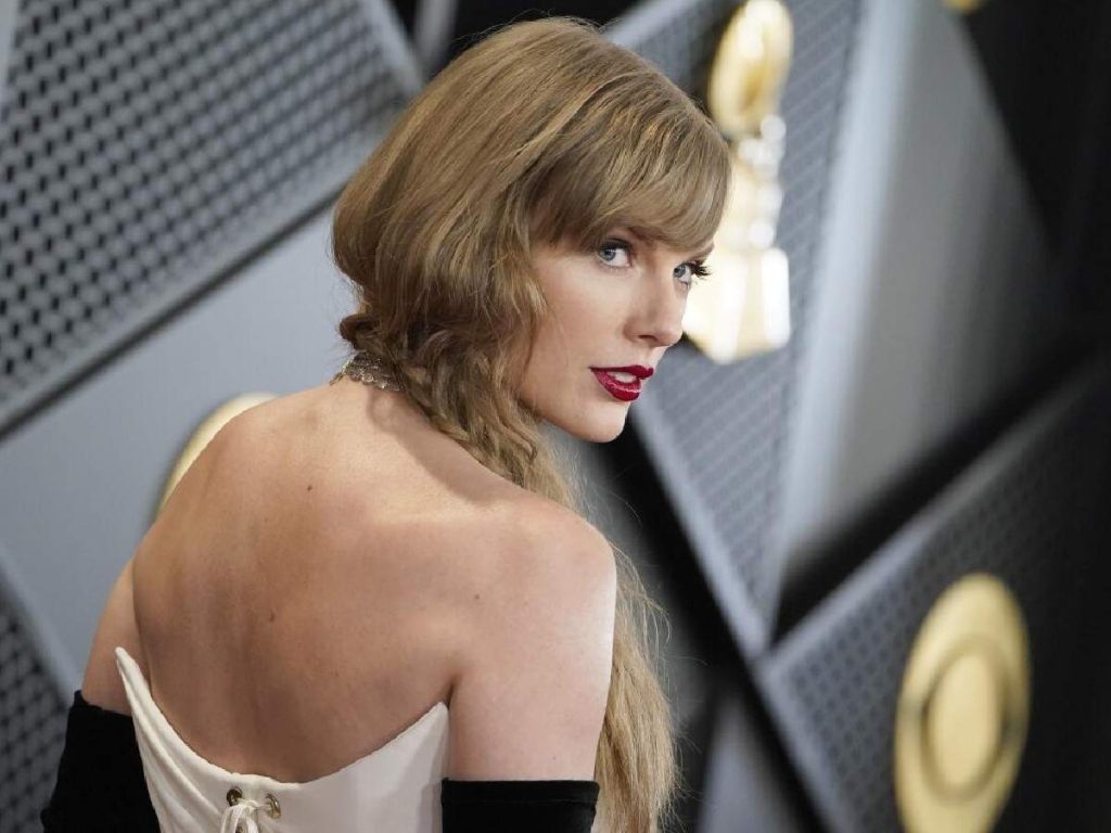 Taylor Swift at 2024 GRAMMYS (Image: Getty)