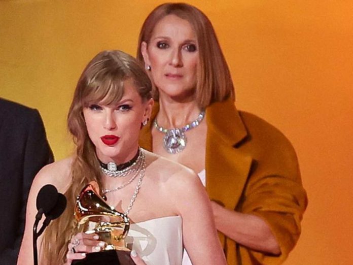 Taylor Swift and Celine Dion (Image: Getty)