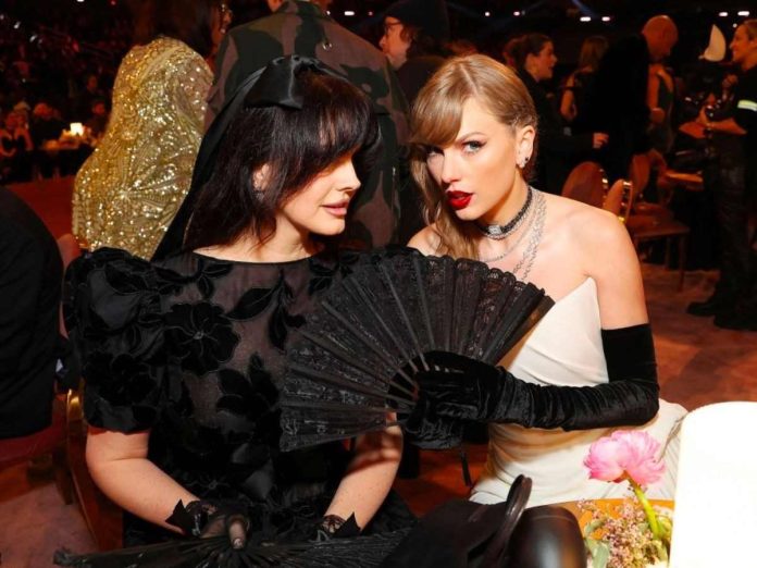 Taylor Swift and Lana Del Rey at the Grammys