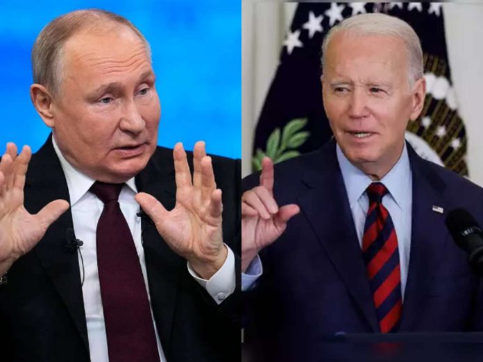 Vladimir Putin and Joe Biden (Image: Getty)