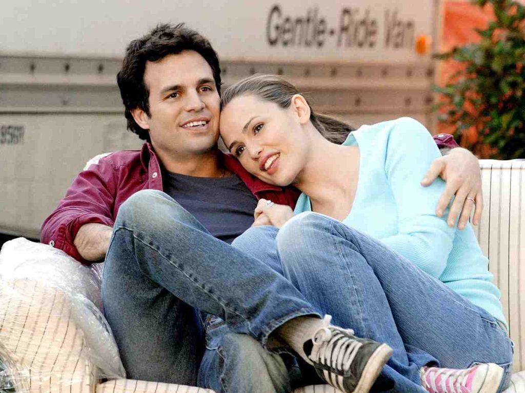 Jennifer Garner and Mark Ruffalo for'13 Going on 30'