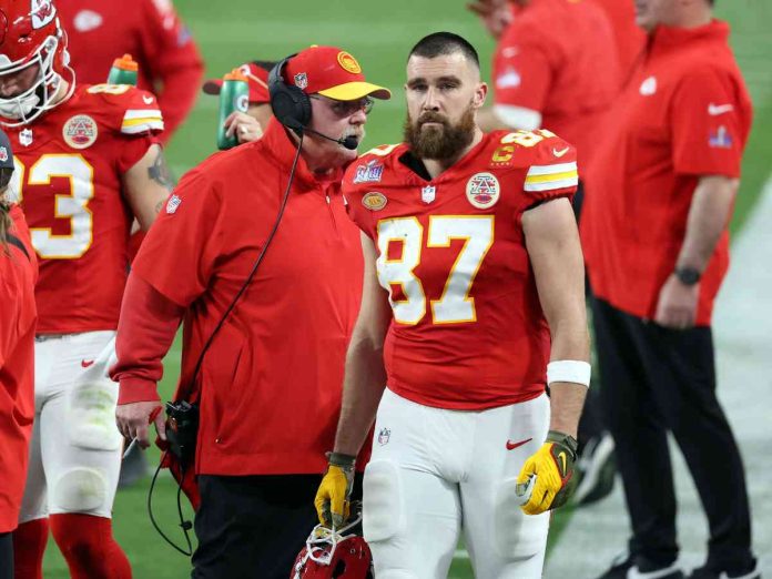Travis Kelce And Chiefs Coach Andy Reed