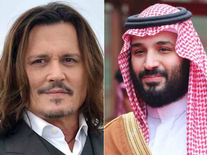 Johnny Depp and Saudi Prince (Image: Getty)